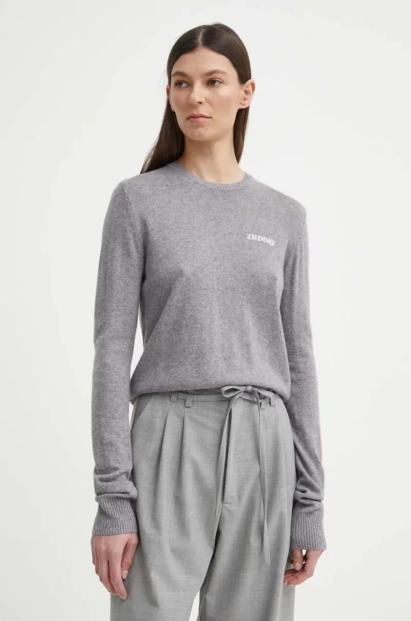 maglione in misto lana Lance donna colore grigio 2000340408