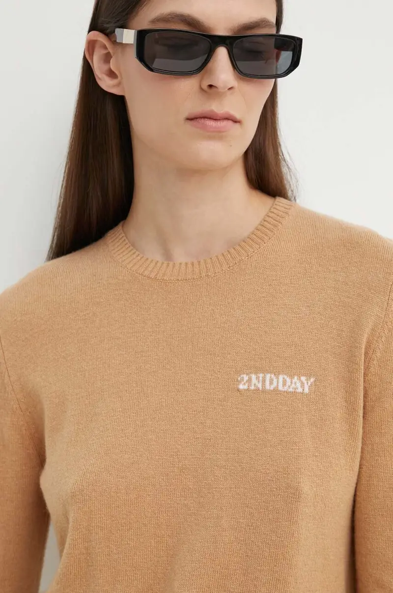 maglione in misto lana Lance donna colore marrone 2000340408 miniatura 4