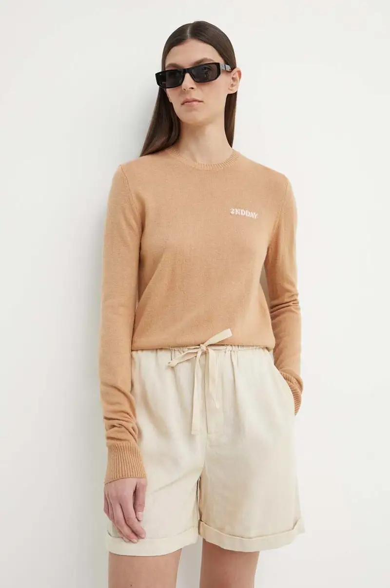 maglione in misto lana Lance donna colore marrone 2000340408