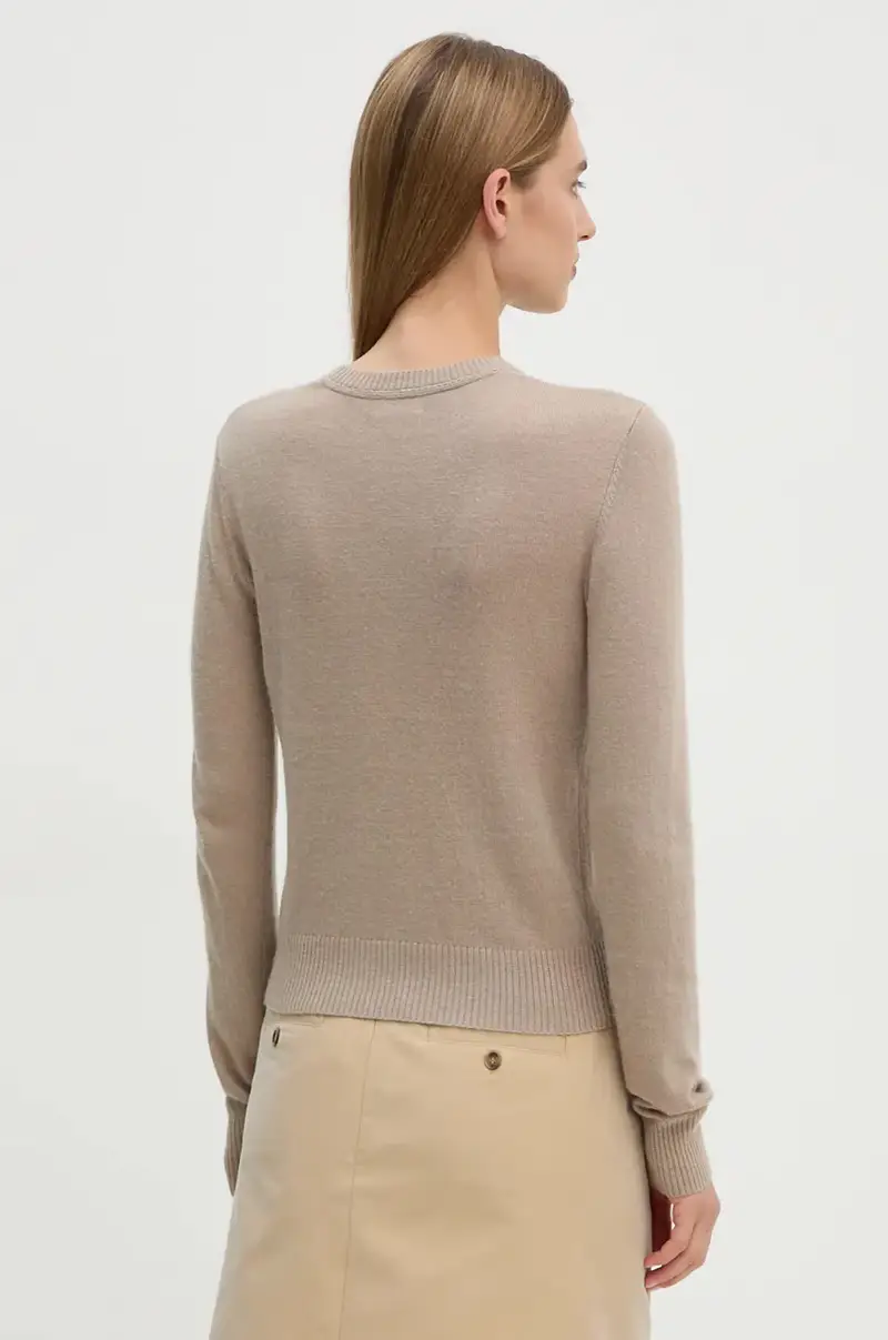 maglione in misto lana Lance TT Beige miniatura 3