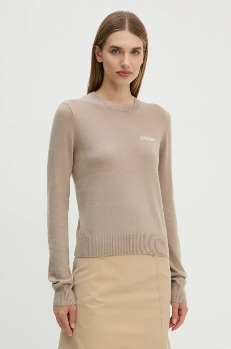 maglione in misto lana Lance TT Beige