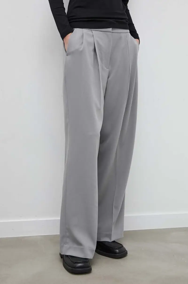 pantaloni 2ND Miles - Daily Sleek donna colore grigio 2000160151 miniatura 2