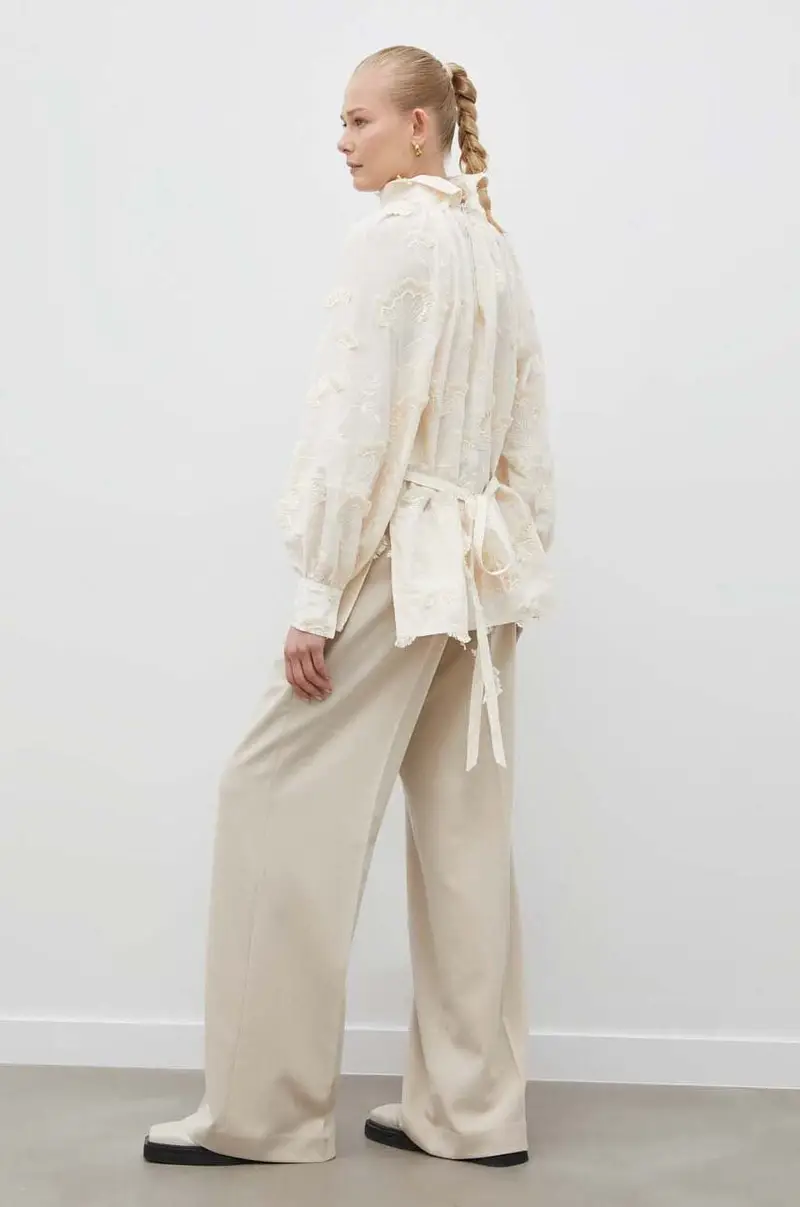 pantaloni donna Beige