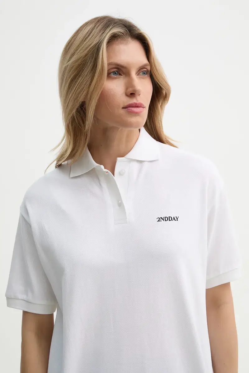 polo in cotone Aralena colore beige 2252248329 miniatura 5