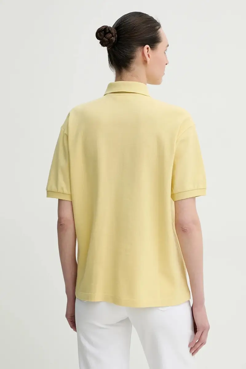 polo in cotone Aralena colore giallo 2252248329 miniatura 3