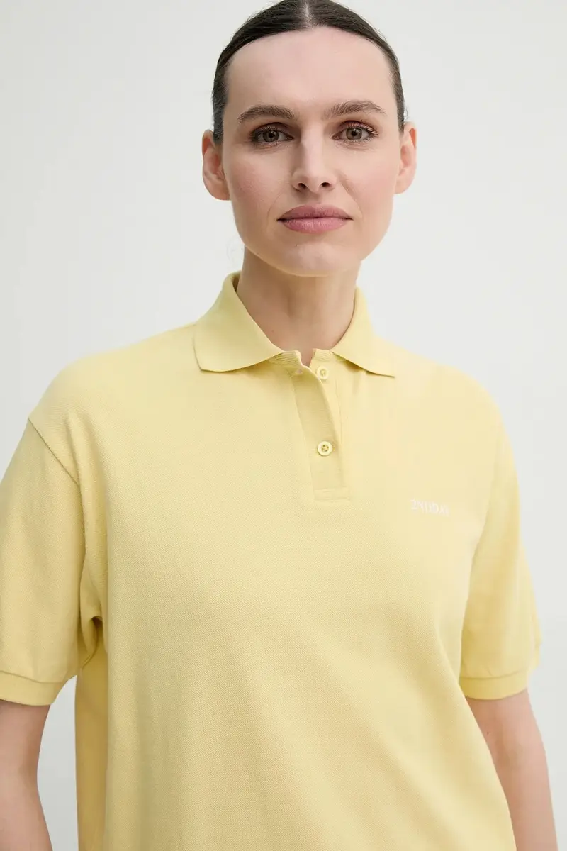 polo in cotone Aralena colore giallo 2252248329 miniatura 4