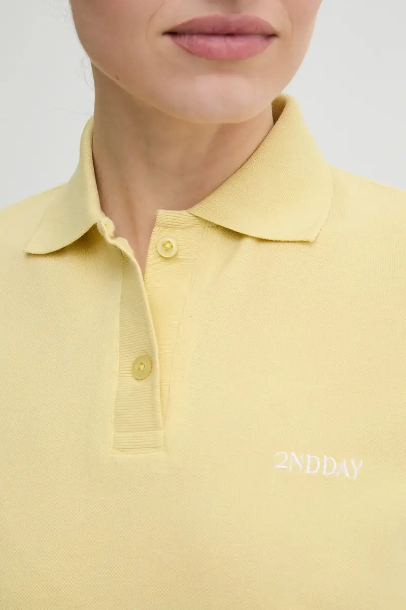 polo in cotone Aralena colore giallo 2252248329 miniatura 5