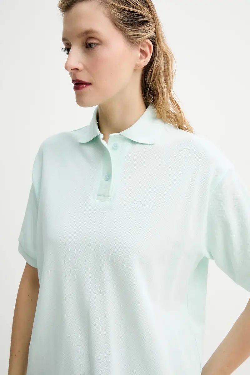 polo in cotone Aralena colore turchese 2252248329 miniatura 4