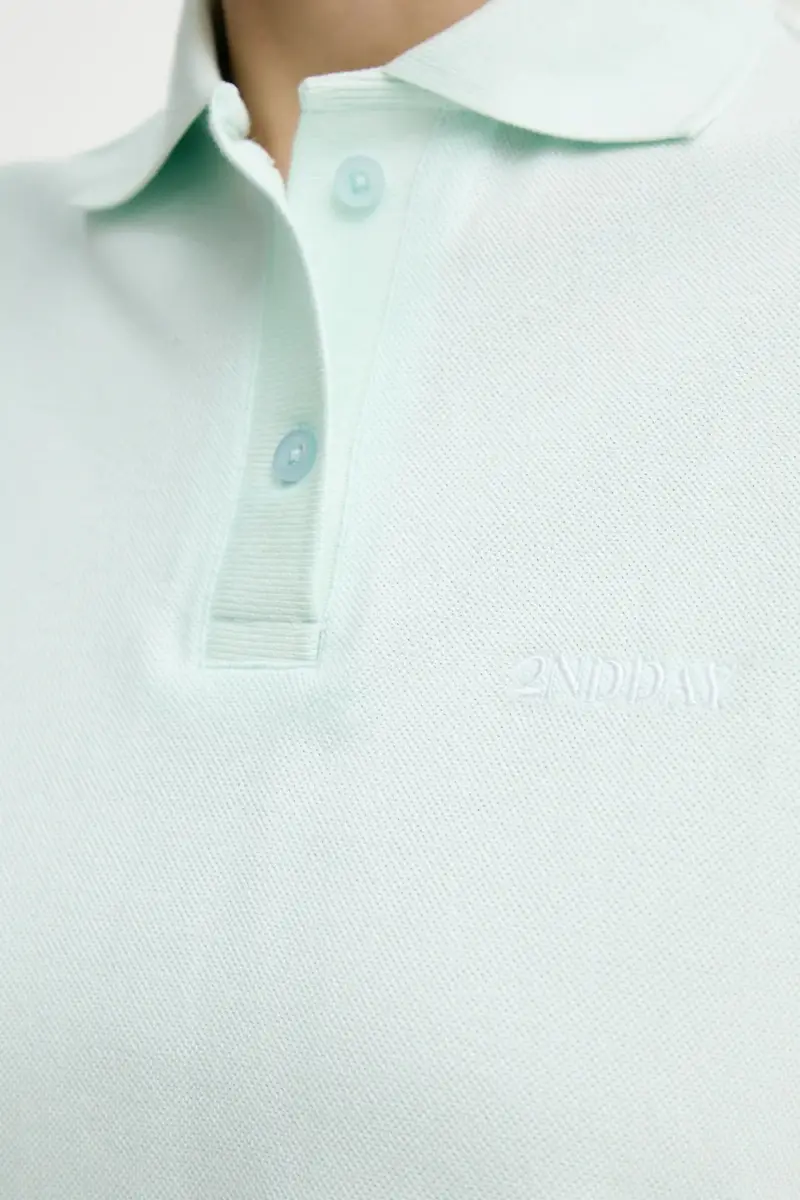 polo in cotone Aralena colore turchese 2252248329 miniatura 5