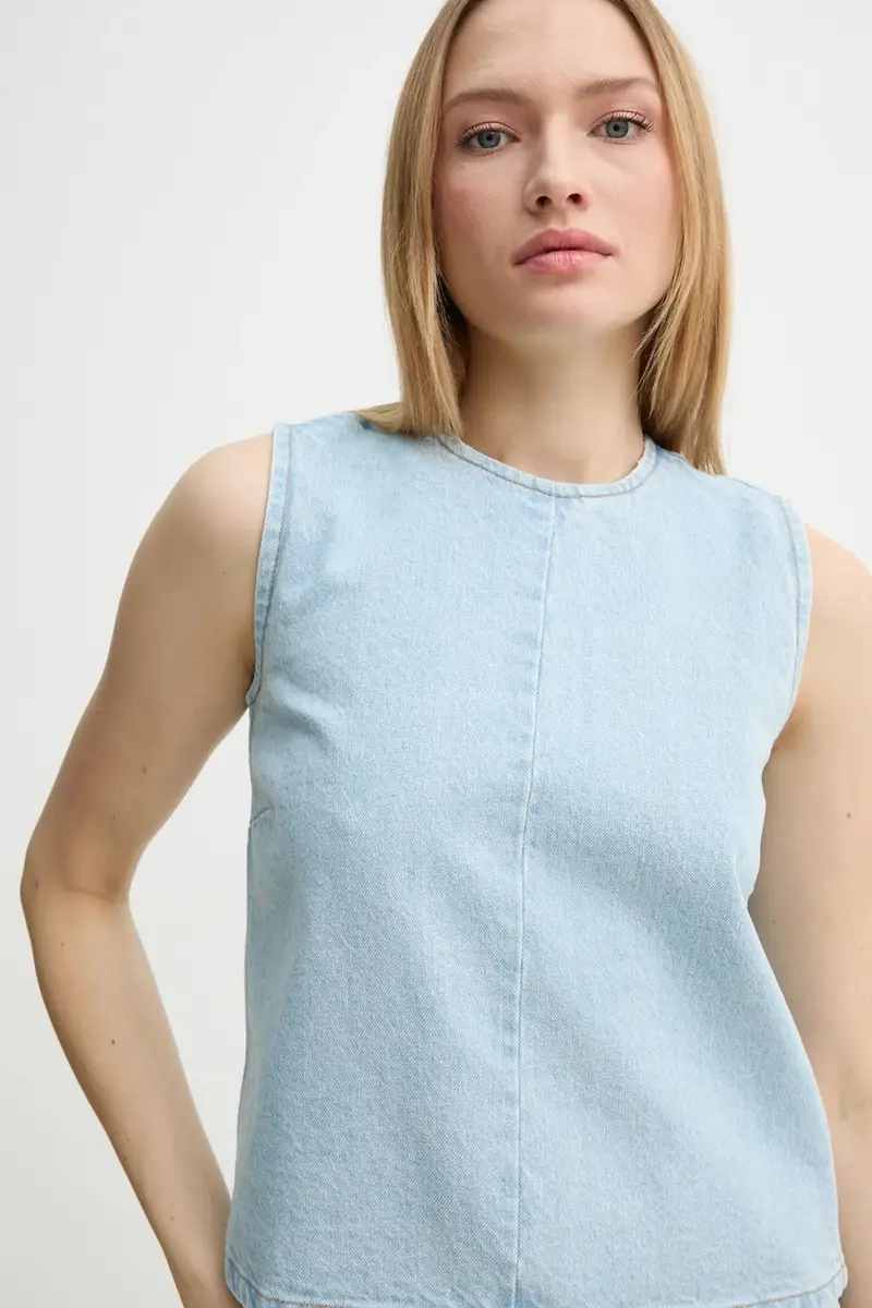 top jeans Citrine- colore blu 2251737964 miniatura 4