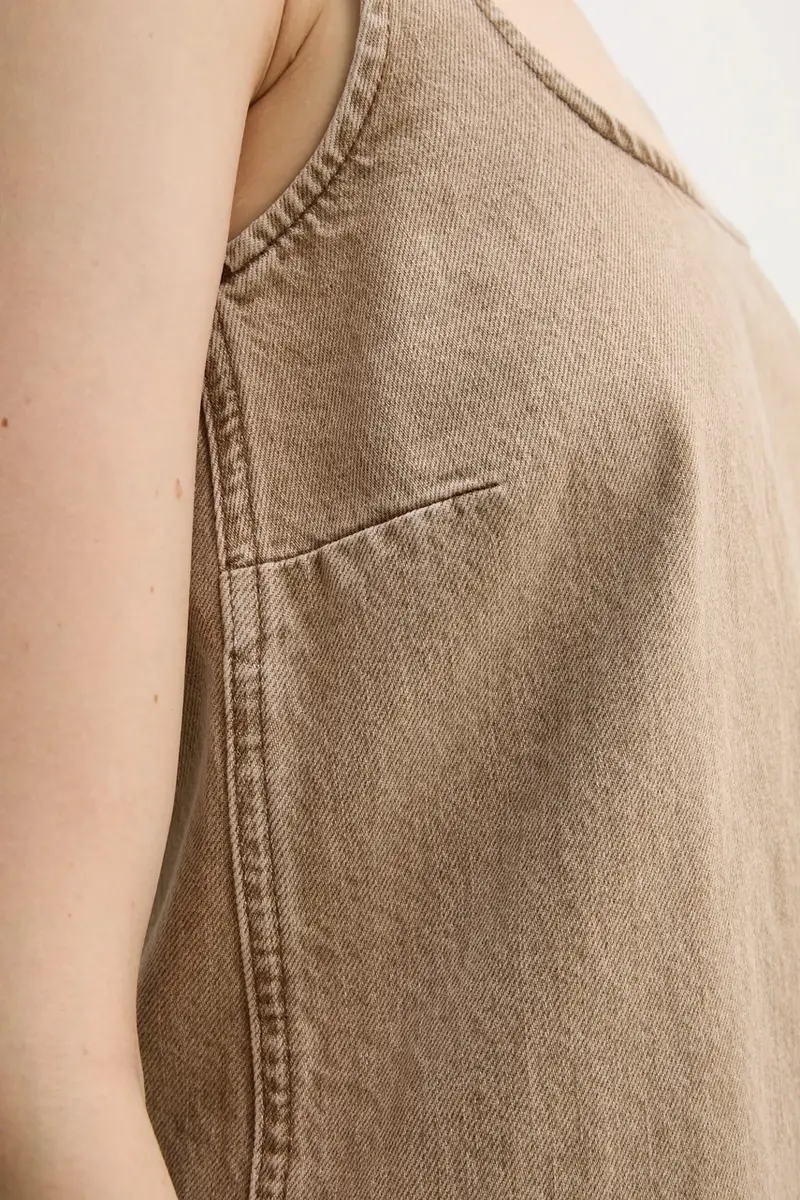 vestito di jeans Kimm colore beige 2252727965 miniatura 5