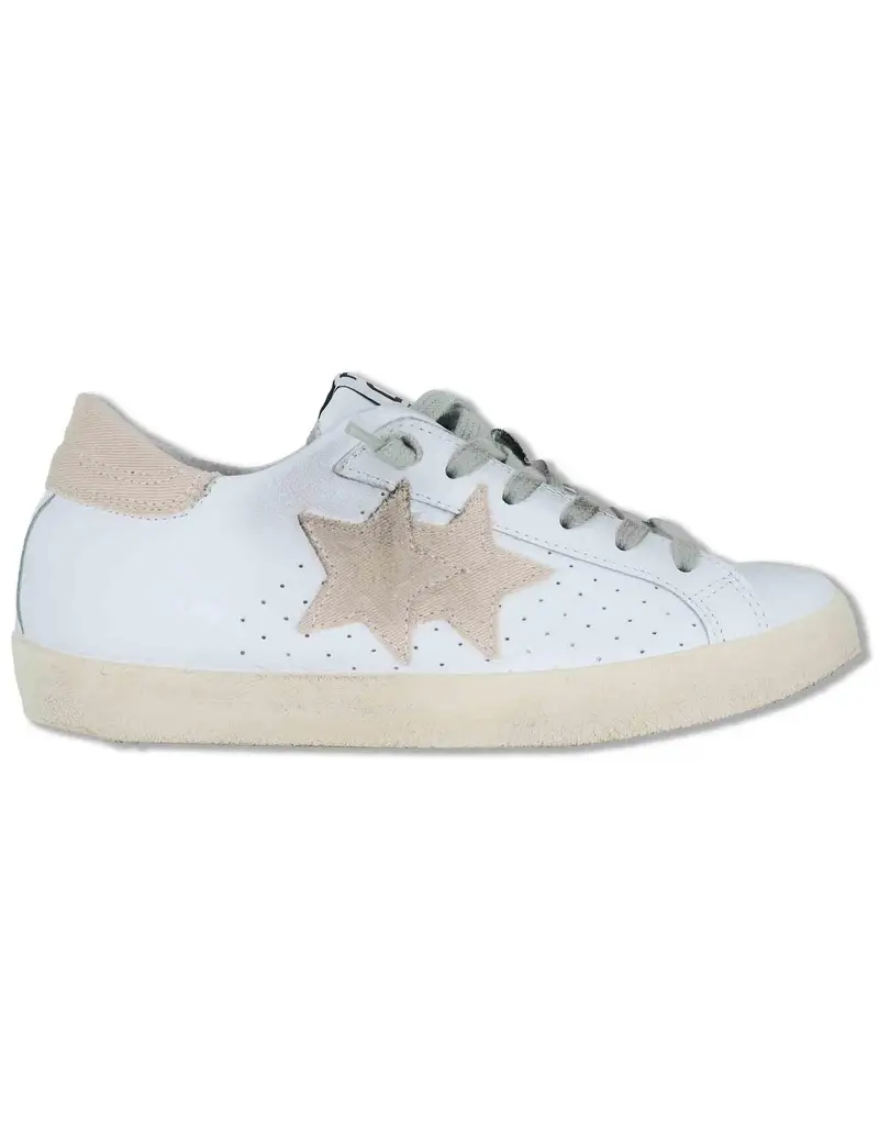 Sneakers Prime in pelle bianca Donna 2SD5092 126
