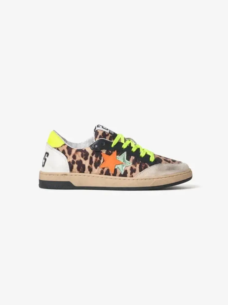 scarpe animalier donna multicolor