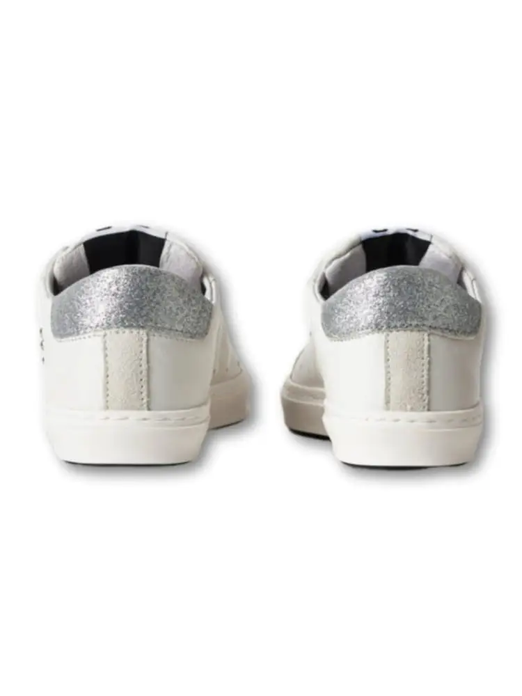 scarpe bianche donna dettagli silver miniatura 3
