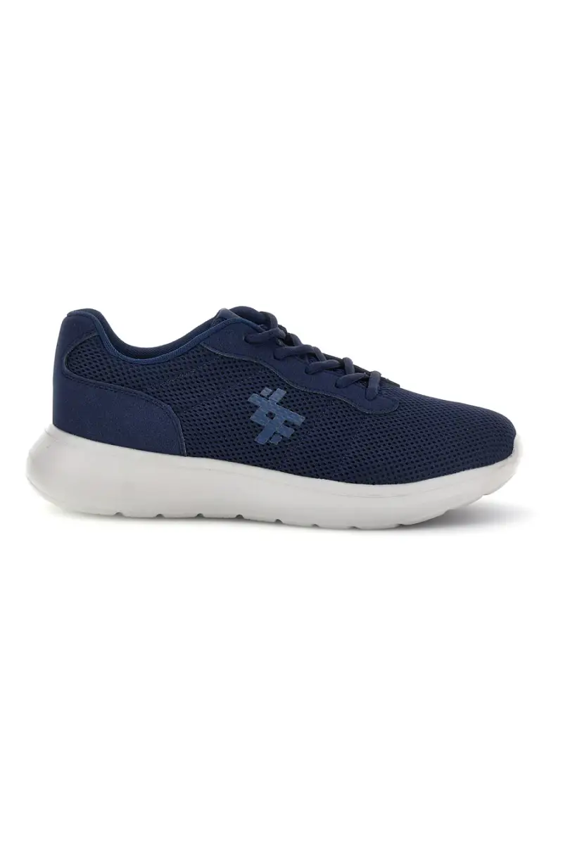 Sneakers blu in mesh con suola grigia 2t2l 155BK070903 [NAVY