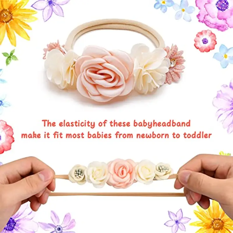 Fangehong Fasce per capelli Ragazza Multicolore 2459433 miniatura 3