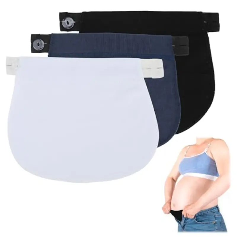 OWNKIM Set 3 Estensori Cintura Premaman Regolabili