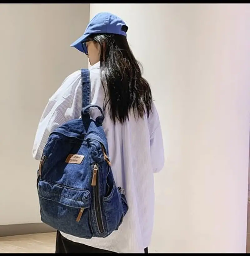 ZFEZYXA Jeans Uomo Blu 1914679 miniatura 3