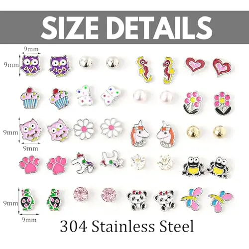 JUZICHEN Orecchini Bambina 2585776 miniatura 2