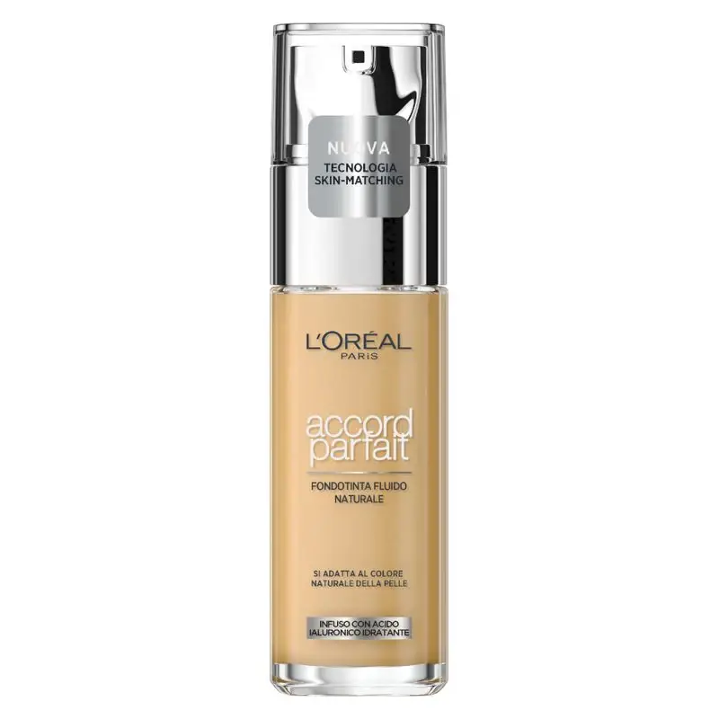 L OREAL Accord Parfait Fondotinta Fluido Effetto Naturale 2 R / 2 C Vanille Rose miniatura 4