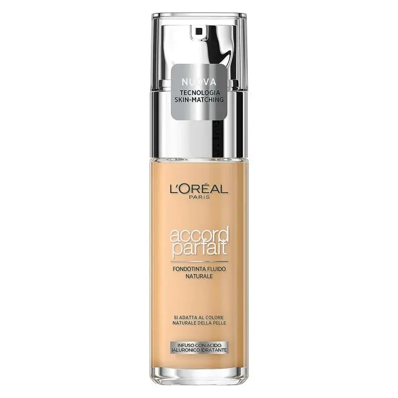 L OREAL Accord Parfait Fondotinta Fluido Effetto Naturale 2 R / 2 C Vanille Rose miniatura 5