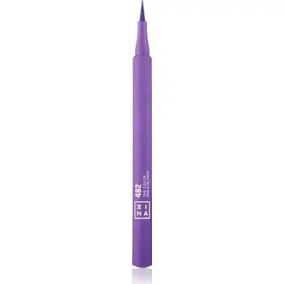 Eyeliner 3INA The Color Pen Eyeliner in pennarello colore 482 - Viola 1 ml