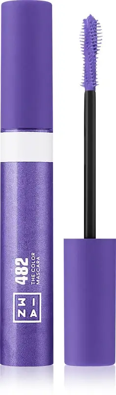 Mascara 3INA The Color colore 482 - Viola 14 ml