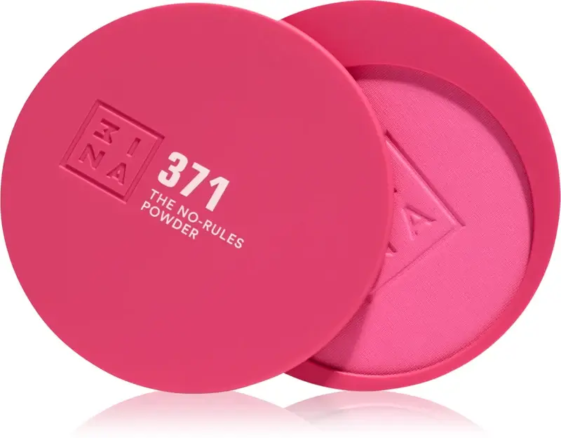 The No-Rules Powder Makeup Multi-Funzione Per Occhi, Labbra E Viso Colore 371 - Electric Pink, Matte 8 G