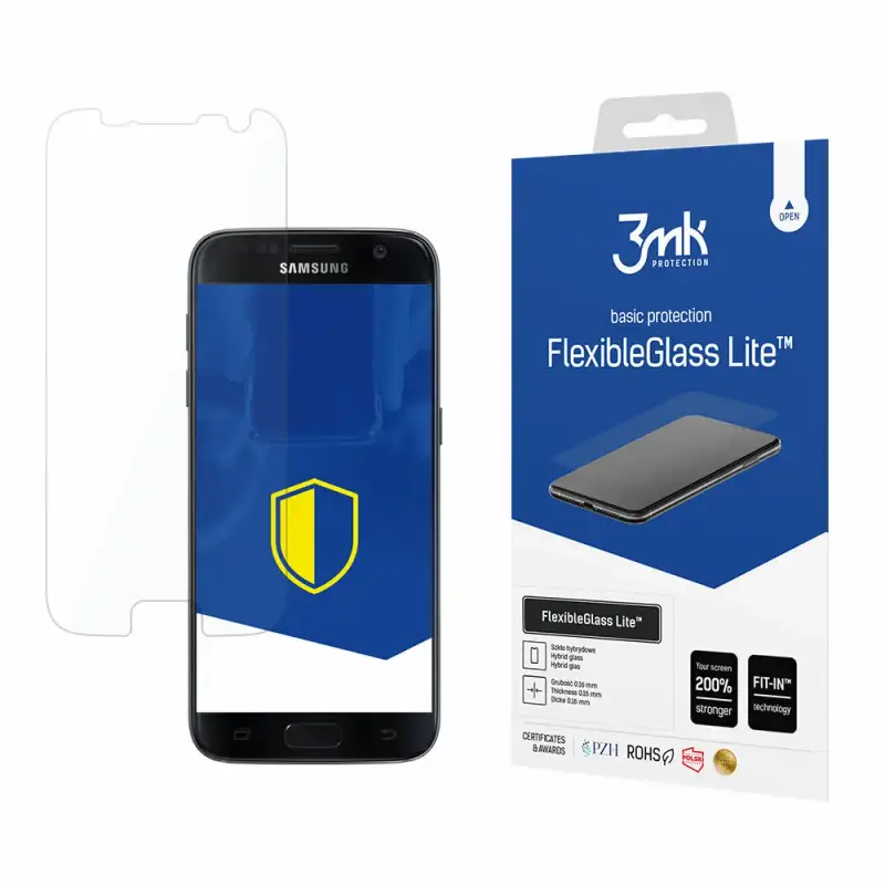 Vetro ibrido 3MK Samsung Galaxy S7 - FlexibeGlass Lite™