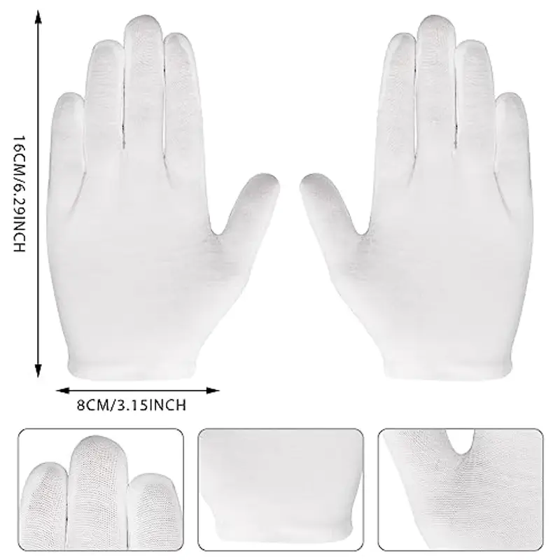 Yolev Guanti Bianco 1200824 miniatura 2