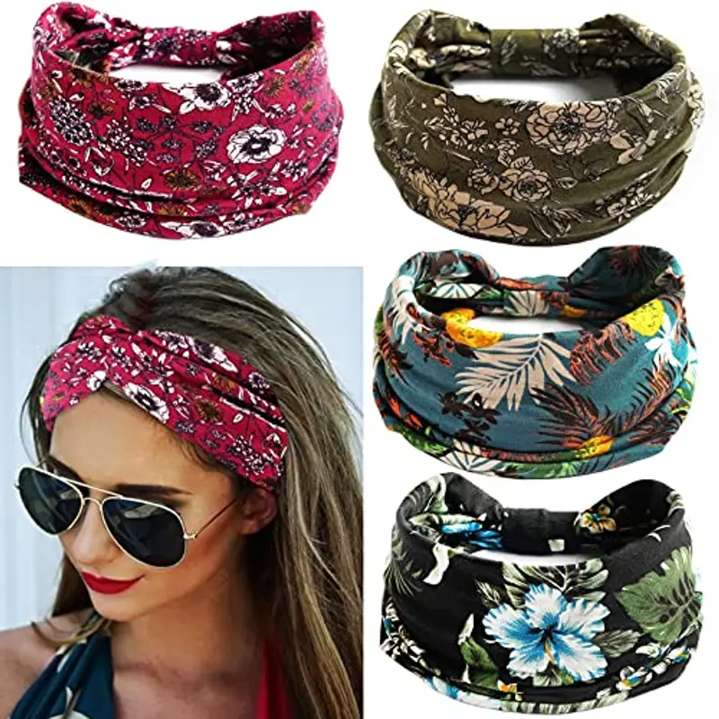 VEGCOO Fasce per capelli Donna Multicolore 1603833