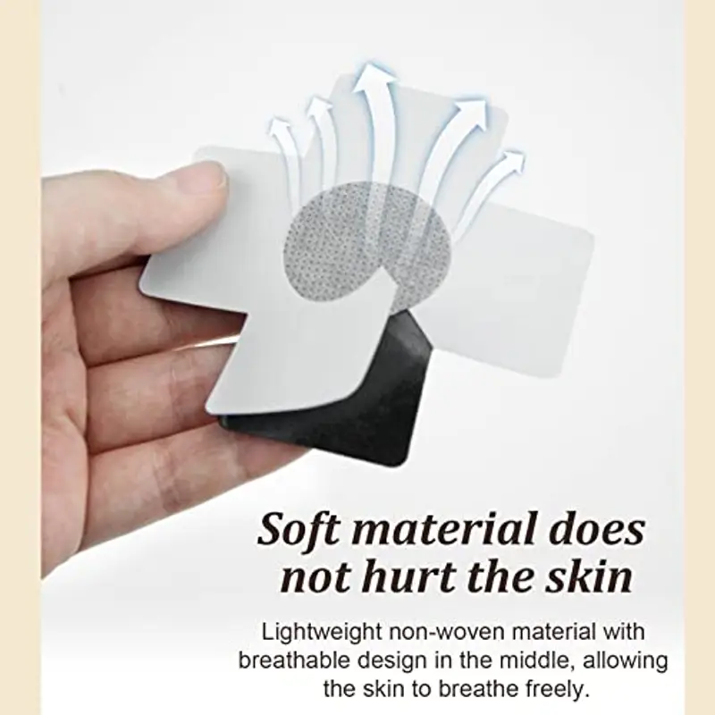 40 Pezzi Copricapezzoli Monouso Invisibile Adesivo Copri Capezzoli da Donna, Seno Capezzolo Copre, Adesivi per Il Petto miniatura 3