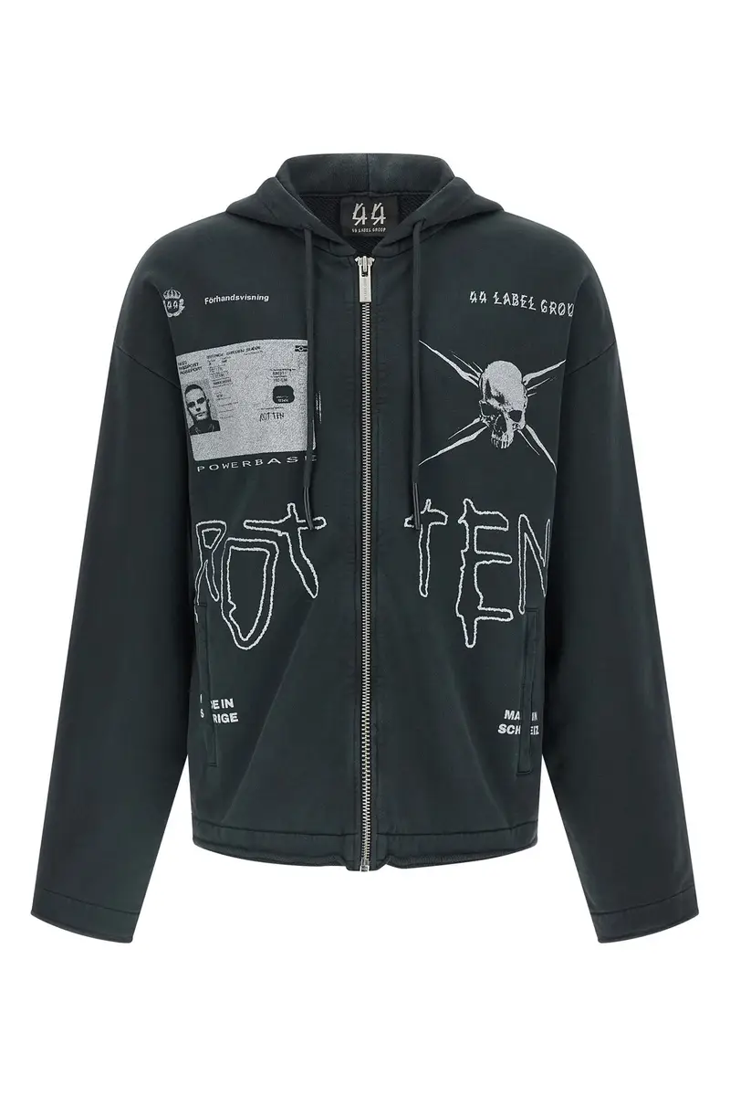 Felpa Con Cappuccio 'Commission' Nero