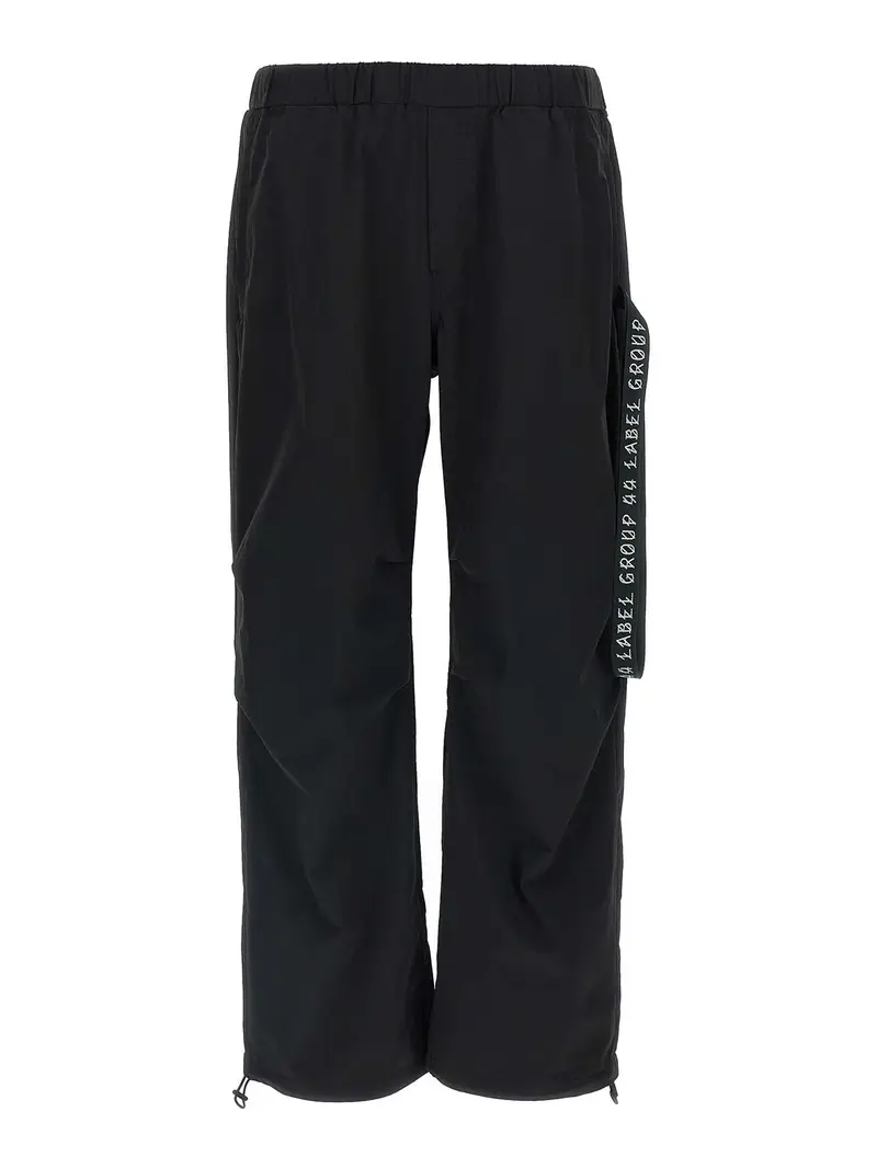 Pantaloni con coulisse Nero