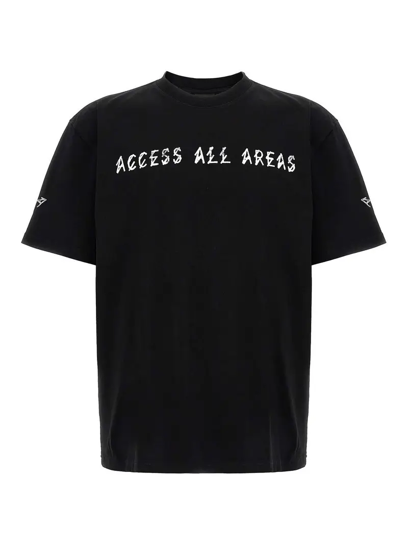 T-shirt con guanti Bianco