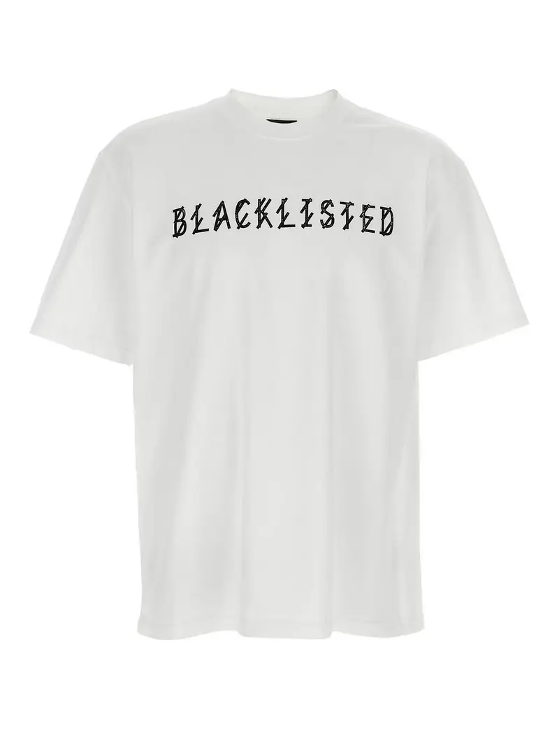 T-shirt nella lista nera Bianco