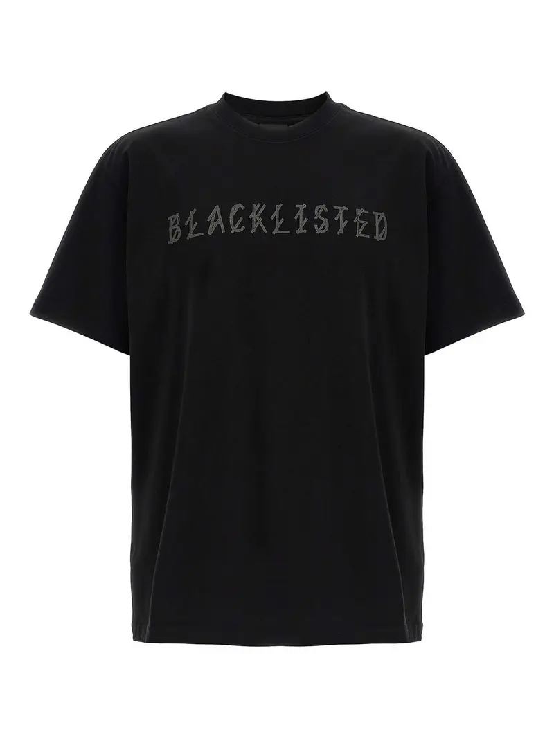 T-shirt nella lista nera Nero