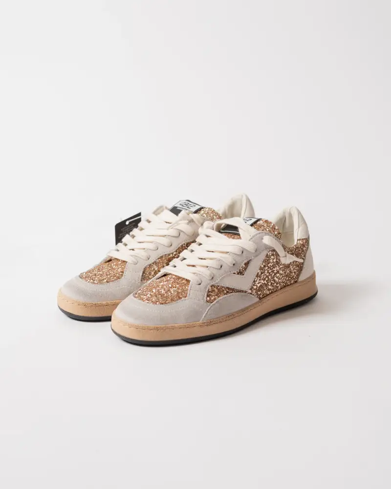 Sneakers PlayNew Glitter Oro miniatura 3