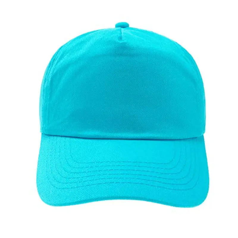 4sold - Cappellino da baseball per bambini, unisex Azzurro Taglia Unica