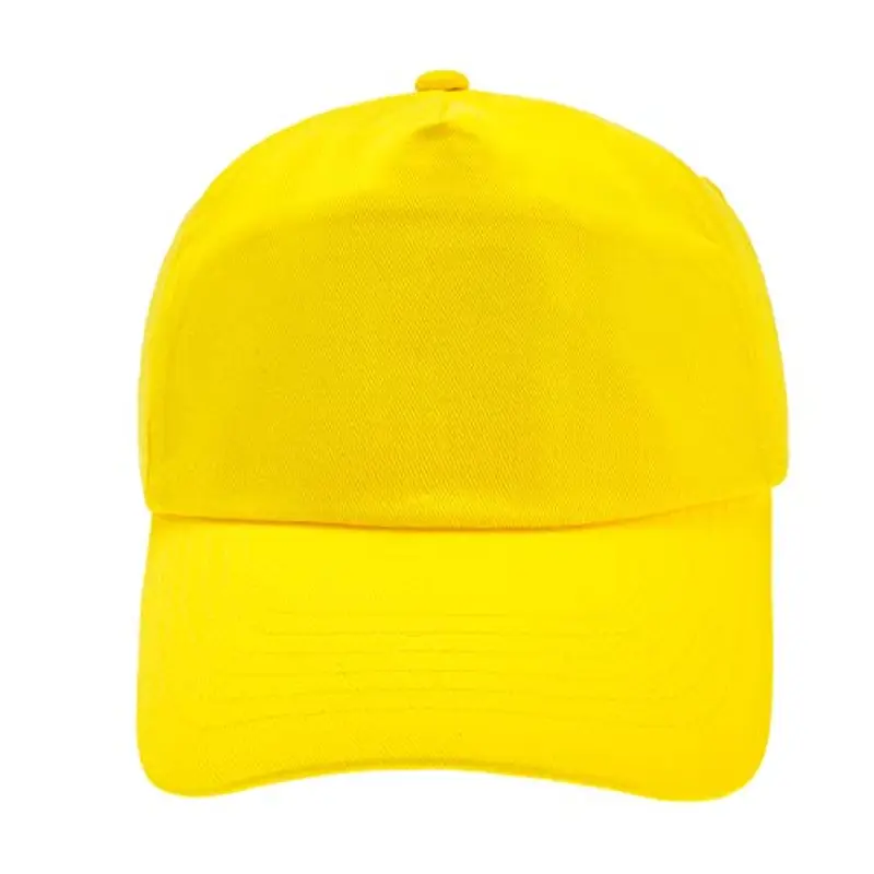 4sold - Cappellino da baseball per bambini, unisex Giallo Taglia Unica