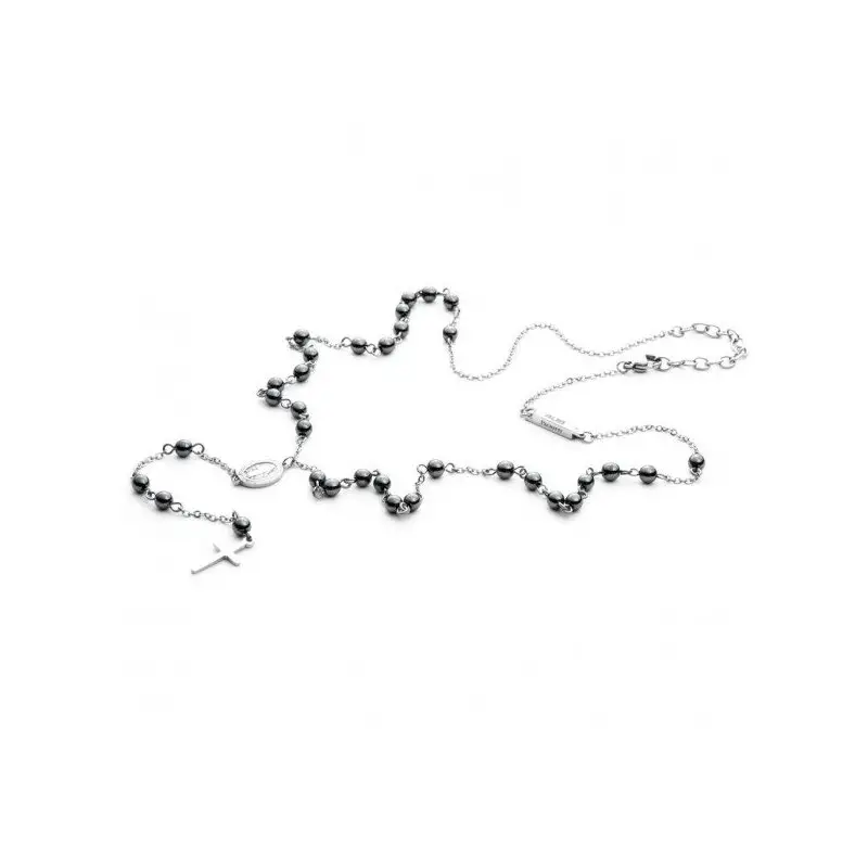 Collana 4US Cesare Paciotti hematite rosary uomo 4UCL3753