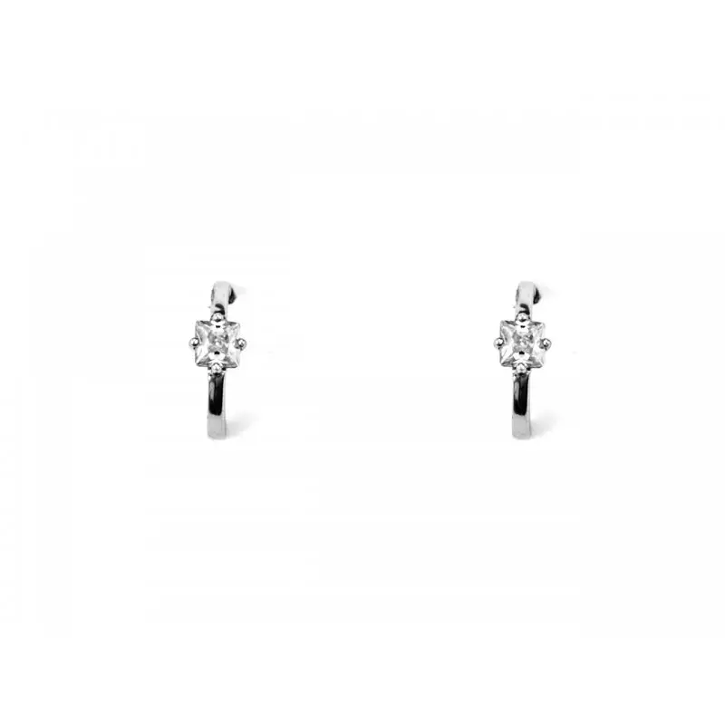 Orecchini Donna Argento 925 4Us Cesare Paciotti Punto Luce Zirconi 4Uor5692W