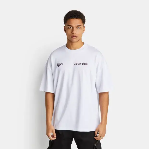 Graphic Uomo - Magliette Bianco - di cotone White