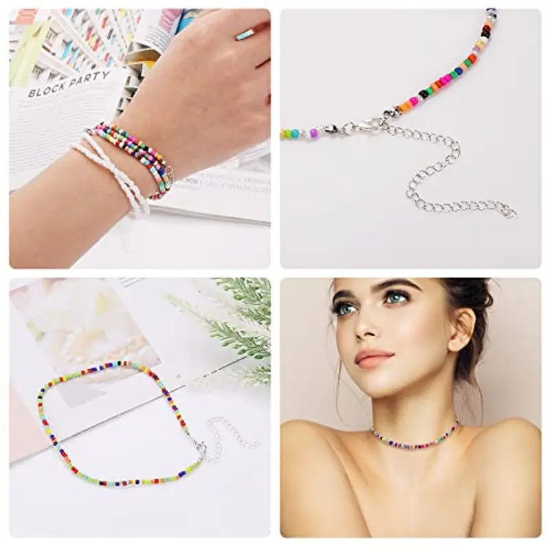 Yolev Collane Donna Multicolore 1220698 miniatura 3