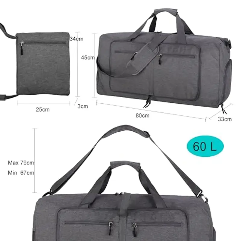 Ehsbuy Borsone da viaggio Uomo 1915068 miniatura 2