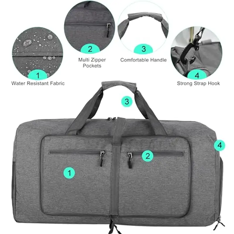 Ehsbuy Borsone da viaggio Uomo 1915068 miniatura 3