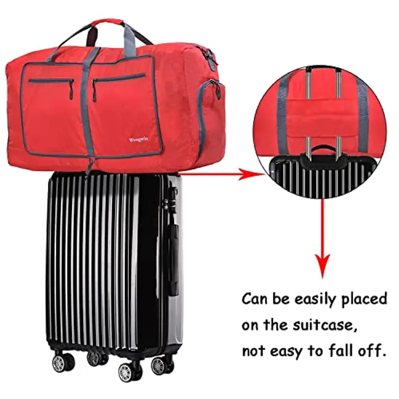 Ehsbuy Borsone da viaggio Uomo Rosso 1598960 miniatura 3