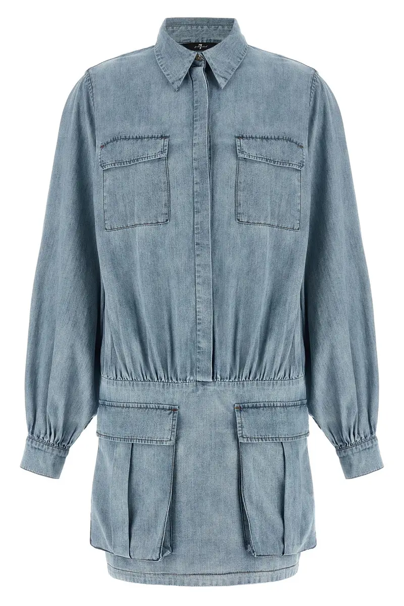 Abito Utility Azzurro