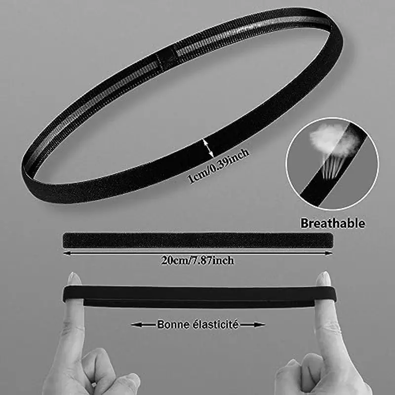 Lanjue Fasce per capelli Uomo Multicolore 2161162 miniatura 3