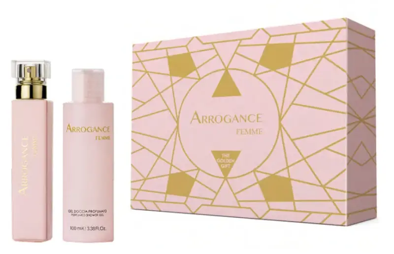 Arrogance Cofanetto Arrogance Femme Eau de Toilette 30ml + Gel Doccia 100ml - 2025 Cofanetto